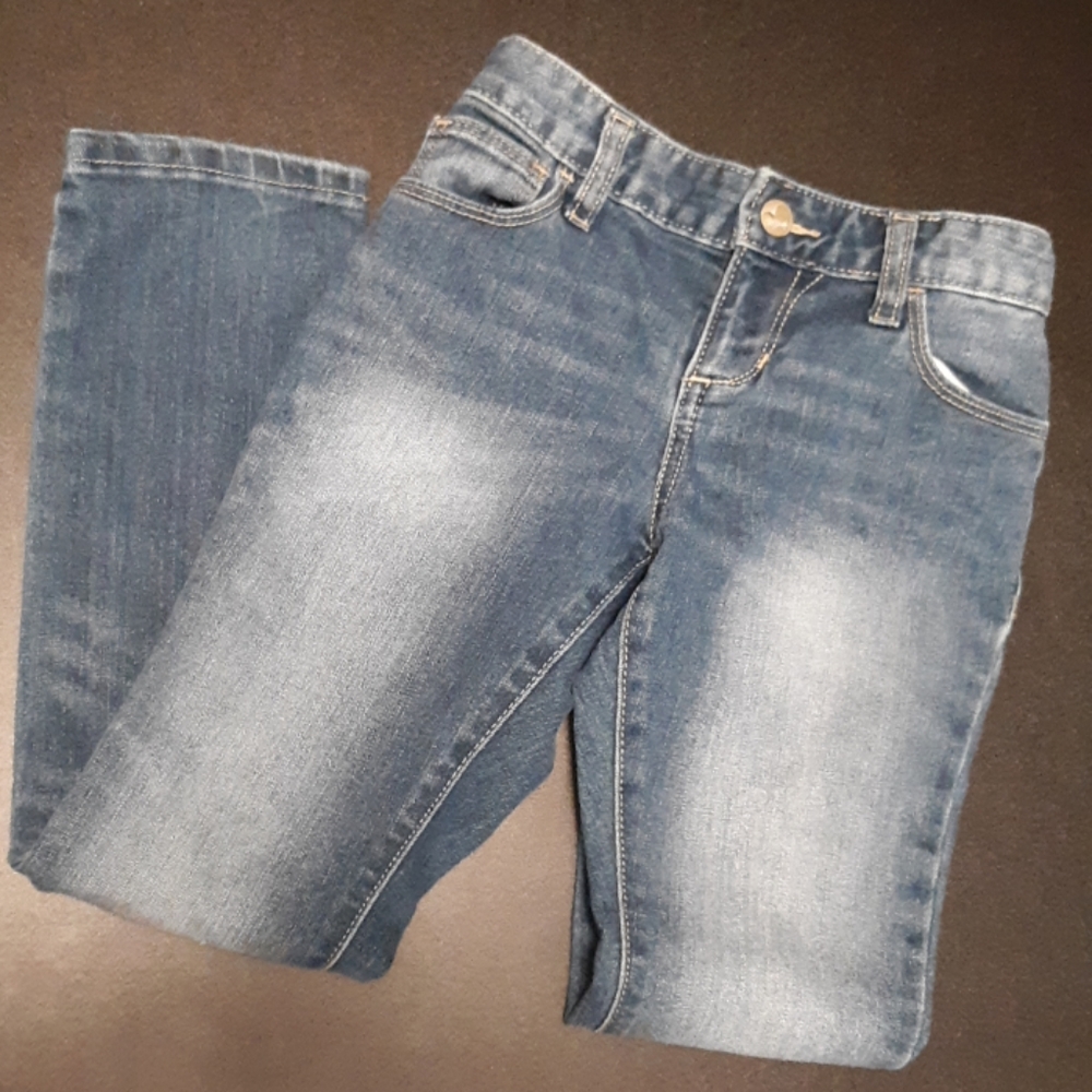 Old Navy skinny jeans little girls size 7.